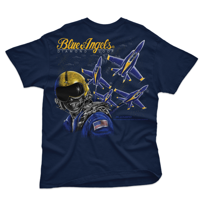 BLUE ANGELS DIAMOND LOOP