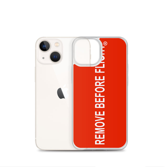 Remove Before Flight iPhone Case